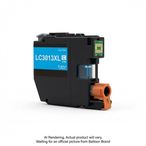 Compatible Brother LC3013XL Cyan Ink Cartridge