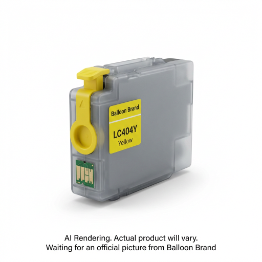 Cartouche d'encre jaune compatible LC404 LC404