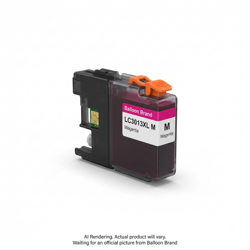 Cartouche d'encre magenta compatible Brother LC3013XL