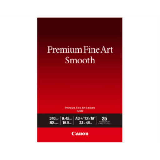 Canon FA-SM2 Premium Fine Art Lisse, A3+/13X19 (25 feuilles/paquet)