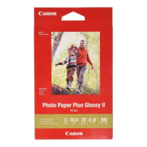 PP-301 Papier photo brillant Plus 10 x 15 cm (100 feuilles/paquet)