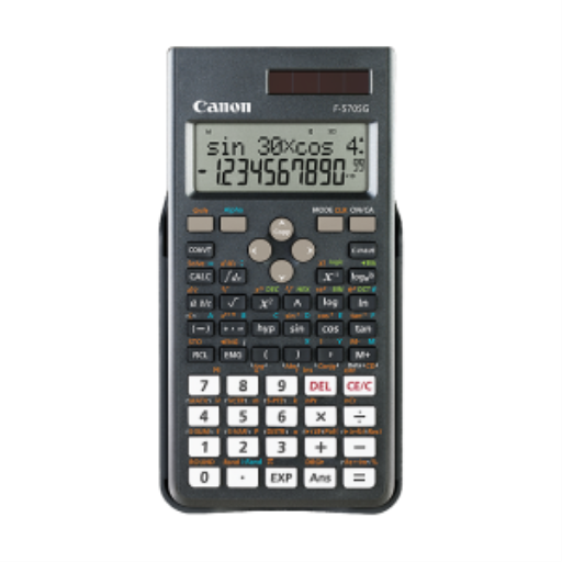 1551C002 Canon F-570SG Bk Calculatrice scientifique 488 fonctions