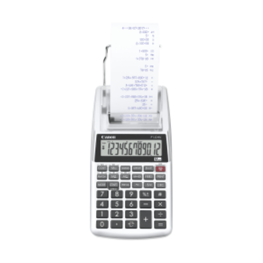 2203C002 Calculatrice imprimante portative Canon P1-DHV-3 Argent