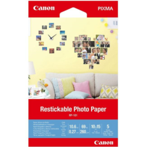 CANON RP101 PHOTO 4x6 5 PAQUETS