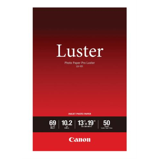 LU-101 13" X 19" (A3 ) Papier Photo Professionnel Lustré (50 feuilles/paq)