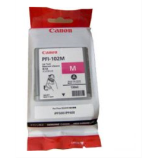 CANON PFI102M RÉSERVOIR D'ENCRE MAGENTA