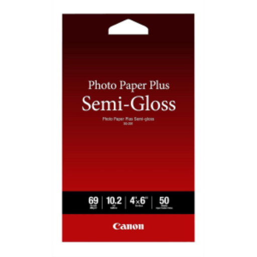 SG-201 Papier photo semi-brillant Plus 10 x 15 cm (50 feuilles/paquet)