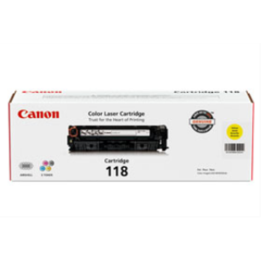 Cartouche Canon 118 Jaune SKU 2659B001