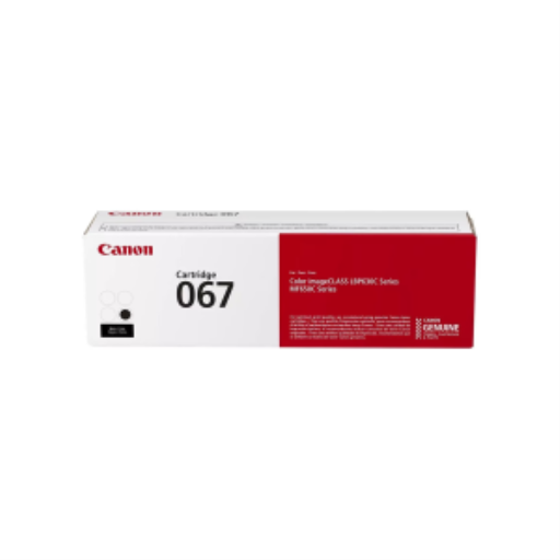 Cartouche de toner noir Canon 067 à rendement standard (5102C001)