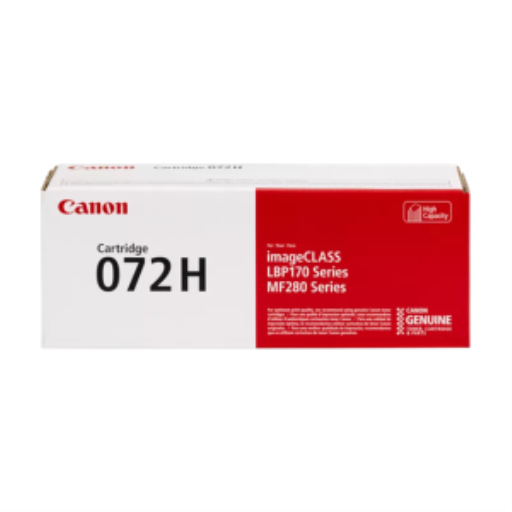 Cartouche de toner noire haute capacité Canon 072H