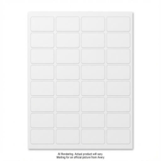 ÉTIQUETTES D'IDENTIFICATION DURABLES TRUEBLOCK, 1 3/4" X 1 1/4", PERMANE