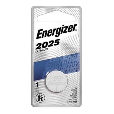 CR2025 ENERGIZER 3V LITHIUM COIN CELL 1 CARD