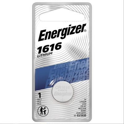 ENERGIZER  CR1616 3V LITHIUM COIN CELL BATTERY 1PK