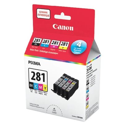 CANON CLI-281 4 PACK