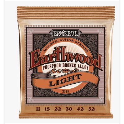 ERNIEBALL    EARTHWOOD LIGHT ACCOUSTIC GUITAR STRINGS