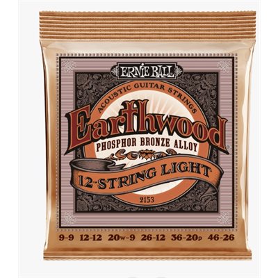 ERNIEBALL         EARTHWOOD  PHOS 12-STR LIGHT 9-4
