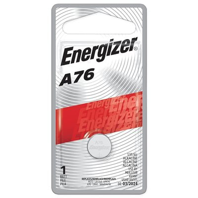 ENERGIZER  A76 ALK BUTTON LR44 EQUIV