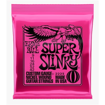 ERNIEBALL       STRING  SUPER SLINKY 9-42