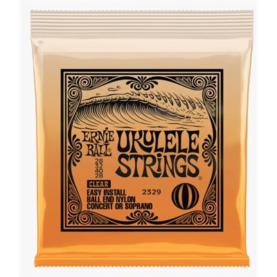 ERNIEBALL        UKULELE STRINGS CLEAR