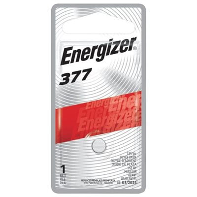 ENERGIZER 377 BPZ SILVER OXIDE BATTERY 1PK