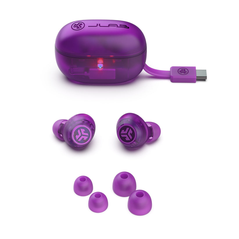 JLab GO Pop ANC (Transparent Purple)