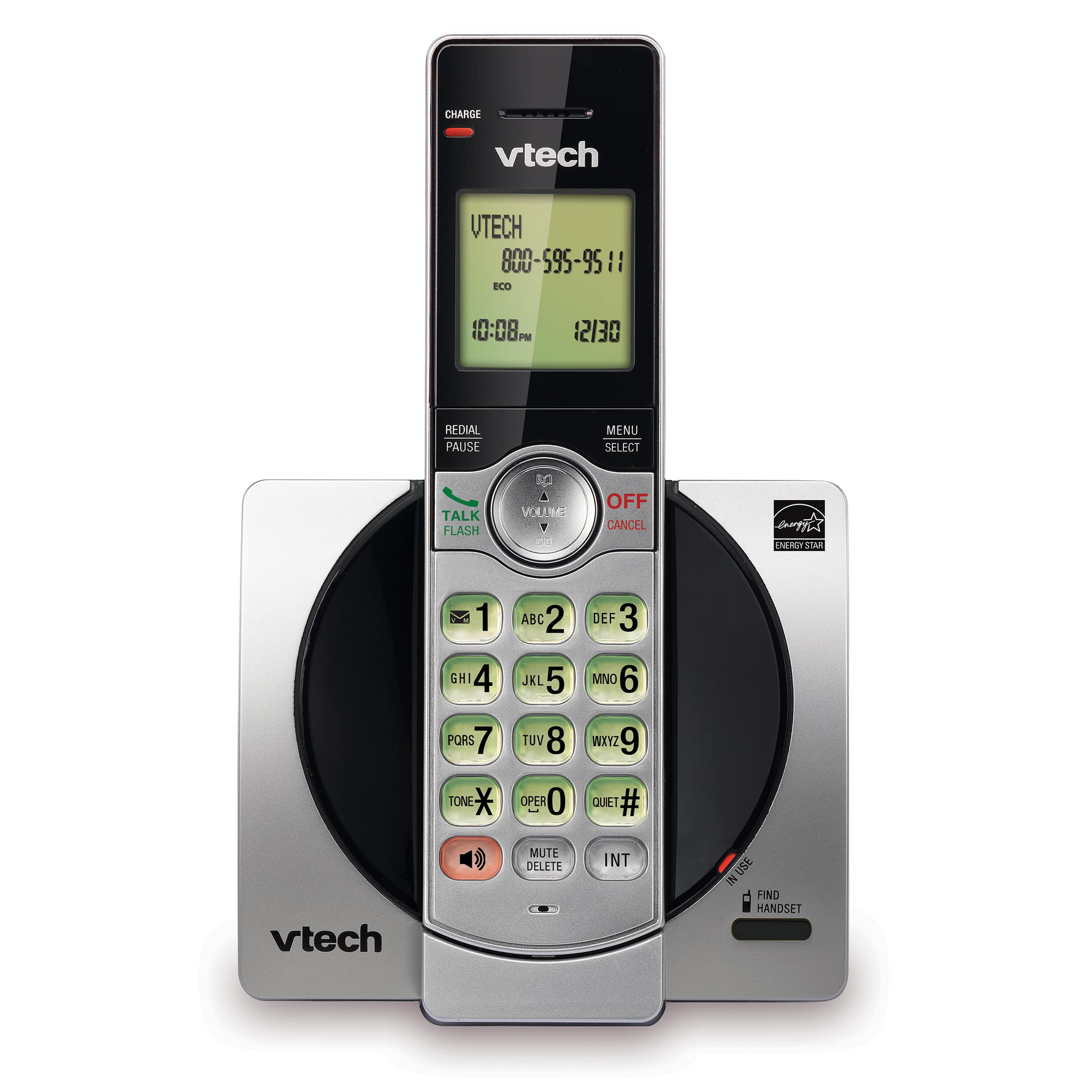 VTECH CORDLESS PHONE SYSTEM WITH CALLER ID/CALL WAITING