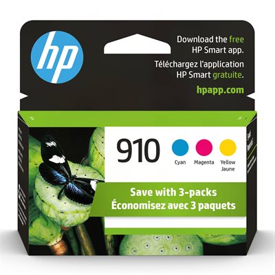 HP 910 TRICOLOUR PACK