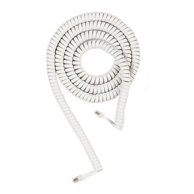 ELINK    HANDSET CORD 25FT; WHITE