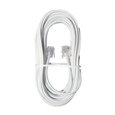 ELINK    PHONE LINE CORD 15FT; WHITE