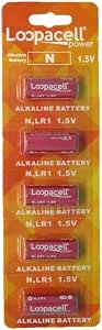 Alkaline Type N LR1 1.5V Battery Package of 5