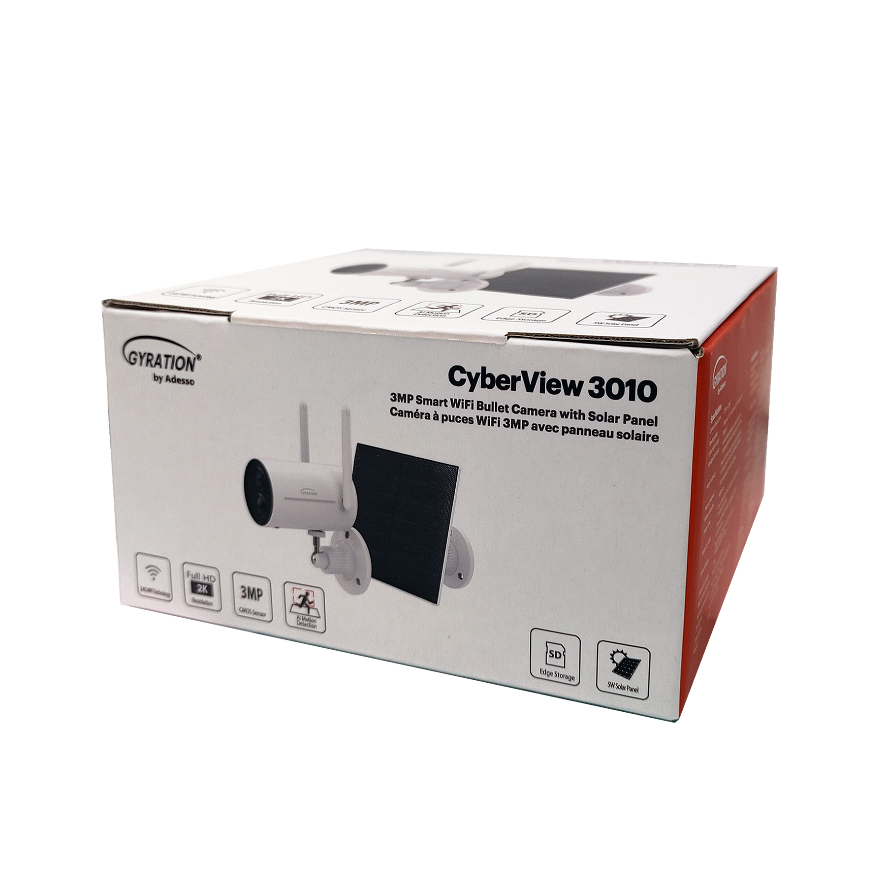 CYBERVIEW GYRATION SMART HOME OUTDOOR/INDOOR  WIFI CAMERA 3010