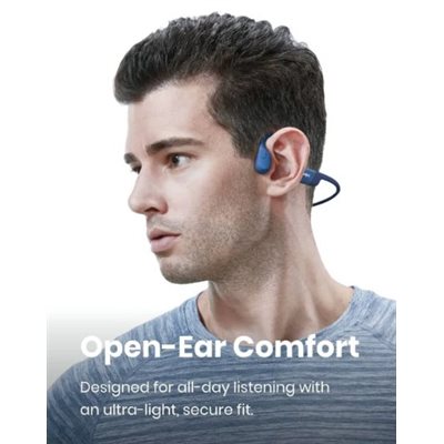 SHOKZ OPEN RUN BLUETOOTH HEADSET BLUE