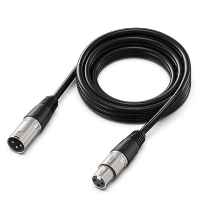 CABLE XLR M TO F MICROPHONE