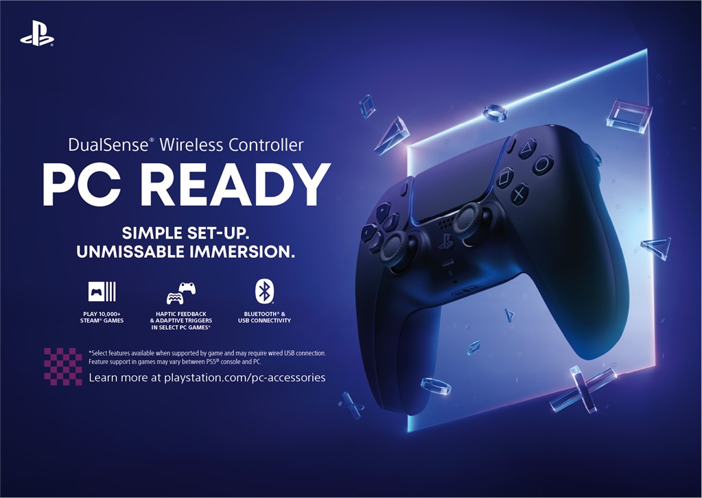PS5 / PC Sony Dualsense Wireless Controller with USB-C cable NEW