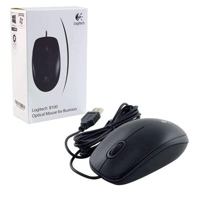 LOGITECH   CORDED OPTICAL MOUSE USB