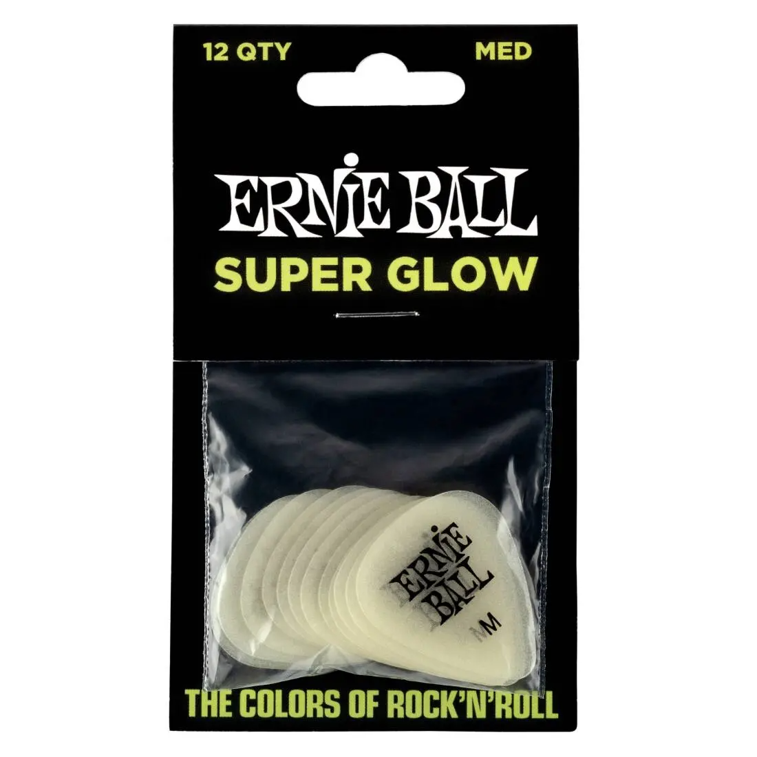 Ernie ball Super Glow picks (12-pk)