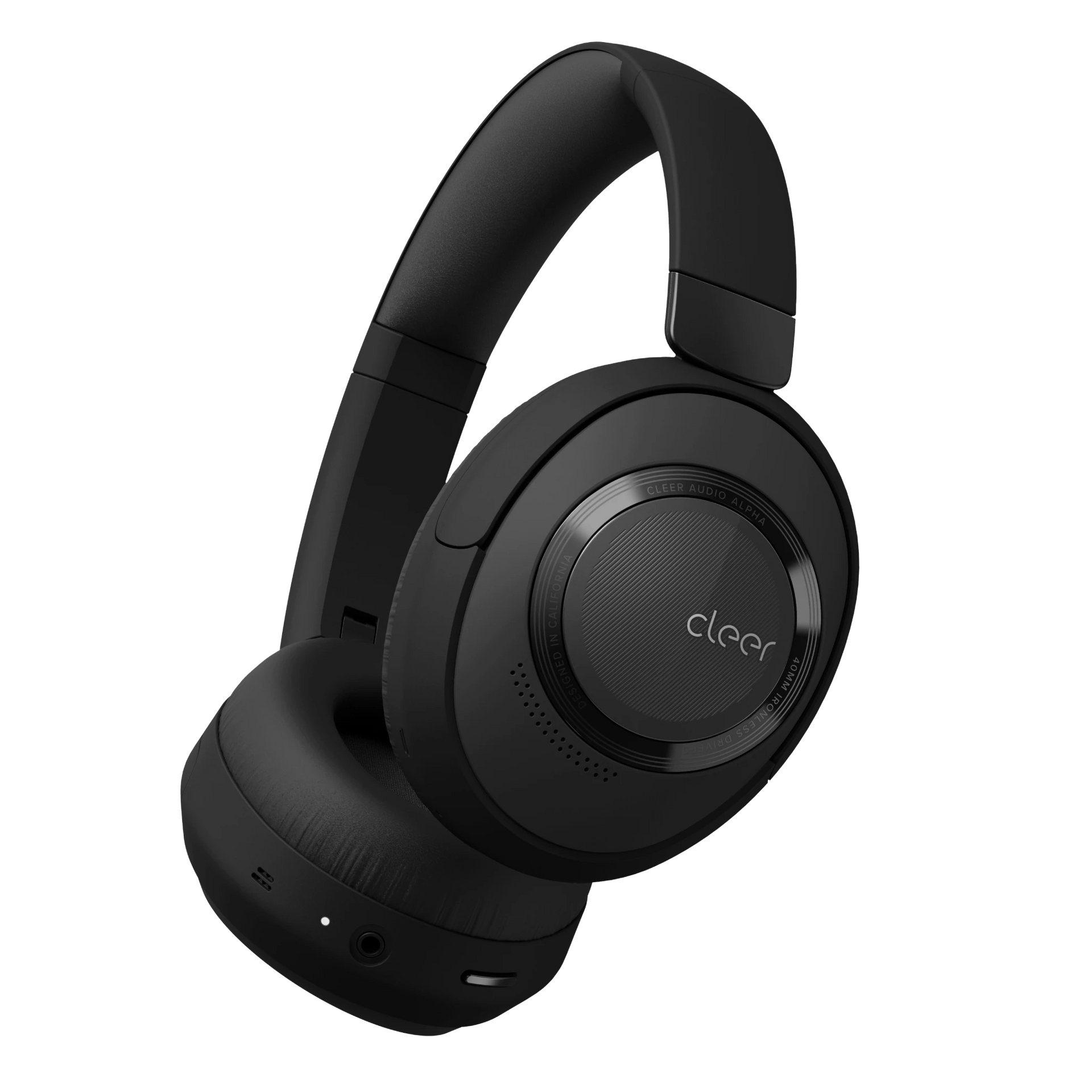 Cleer ALPHA Over-Ear ANC Headphones (Black)
