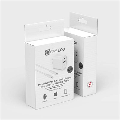CASECO PULSE DUAL PORT GAN WALL CH WITH C TO C CBL