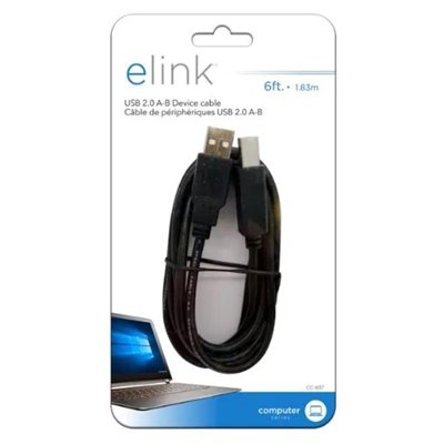 ELINK     USB DEVICE CABLE 6FT