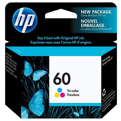 HP 60 TRICOLOUR