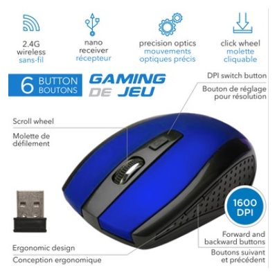 ELINK 6 BUTTONS WIRELESS GAMING MOUSE