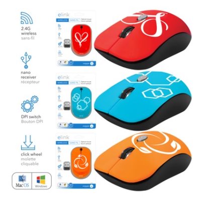 ELINK 2.4G WIRELESS OPTICAL MOUSE