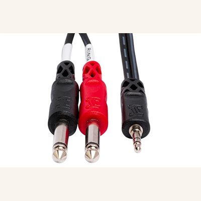 "STR B/O 3.5 MM TRS-DL 1/4"" TS 3'"