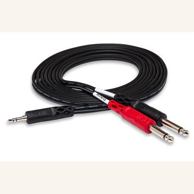 "STR B/O 3.5 MM TRS-DL 1/4"" TS 10'"