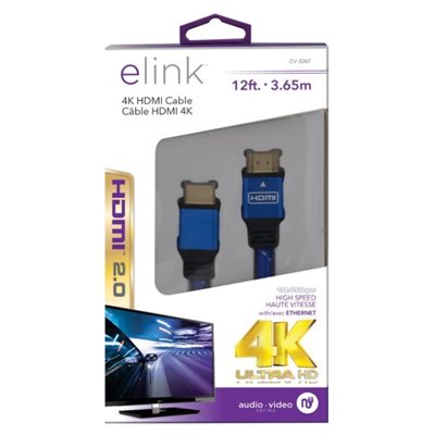 ELINK 12FT ULTRA HD HDMI CABLE