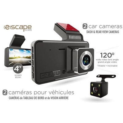 IESCAPE   DASHCAM AND REARCAM 360X640 RES