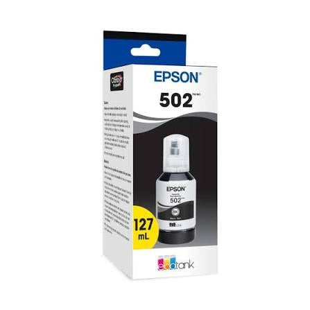 Bouteille d'encre noire Epson T502 avec capteur T502120 S