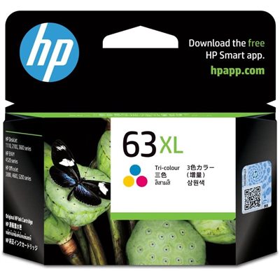 HP 63XL TRICOLOUR