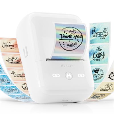 MUNBYN PORTABLE LABEL PRINTER