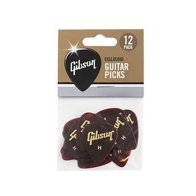 TORTOISE SHELL PICK 12 PACK - THIN